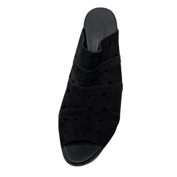 $399 Arche black cyra mules size 9 / eu 40 - Picture 3 of 6